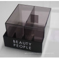 Semitransparent Acryl Counter Display Box mit Divider, Printing Acryl POS Display